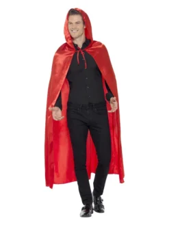 Fun Place Satin Hooded Cape