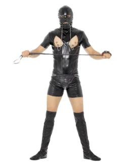 Fun Place Costumes & Characters Bondage Gimp Costume With Bodysuit