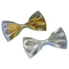 Fun Place Accessories Gold And Silver Lurex Bow Tie