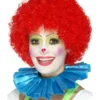 Fun Place Clown Neck Ruffle - Blue