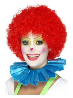 Fun Place Clown Neck Ruffle - Blue