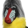 Fun Place Baboon Mask, Grey Animals
