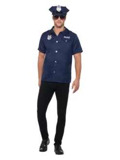 Fun Place US Cop Costume, Navy