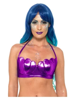 Fun Place Mermaid Shell Bikini Bra Top