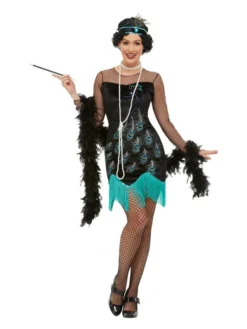 Fun Place 20s Peacock Flapper Costume