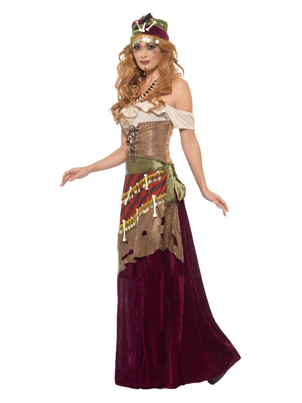 Fun Place Shop By Theme Deluxe Voodoo Priestess Costume 5 Fun Place Shop By Theme Deluxe Voodoo Priestess Costume