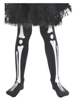 Fun Place Cosplay Skeleton Tights, Child