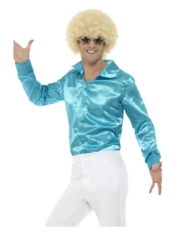 Fun Place 60s Shirt Light Blue Decades & Eras