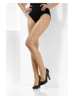 Fun Place Diamond Net Tights