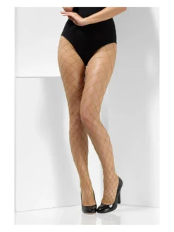 Fun Place Diamond Net Tights