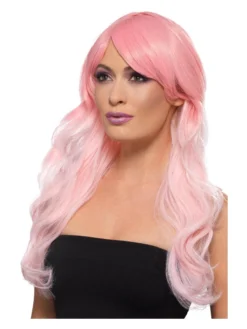 Fun Place Fashion Ombre Wig, Wavy, Long