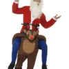 Fun Place Piggyback Reindeer Rudolf Costume