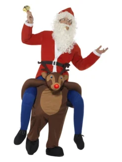 Fun Place Piggyback Reindeer Rudolf Costume