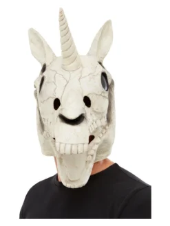 Fun Place Unicorn Skull Latex Mask Animals