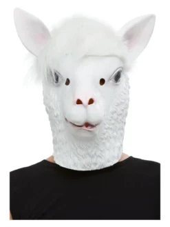 Fun Place Llama Latex Mask