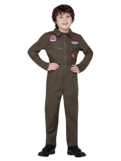 Fun Place Top Gun Costume, Khaki Costumes & Characters