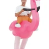 Fun Place Inflatable Ride Em Flamingo Costume