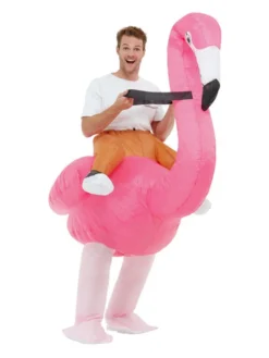 Fun Place Inflatable Ride Em Flamingo Costume