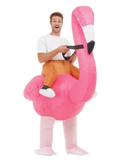 Fun Place Inflatable Ride Em Flamingo Costume
