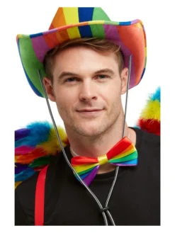 Fun Place Rainbow Bow Tie