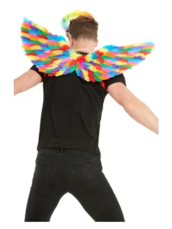 Fun Place Festivals Rainbow Feather Wings