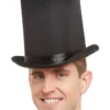 Fun Place Accessories Deluxe Top Hat, Black