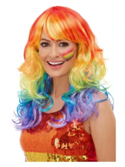 Fun Place Rainbow Glam Wig