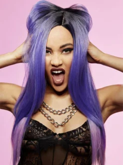 Fun Place Manic Panic® Amethyst Ombre™ Super Vixen Wig