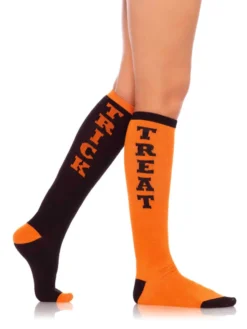 Fun Place Trick Or Treat Knee Socks Cosplay