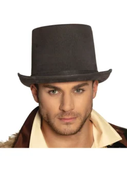 Fun Place Deluxe Grey Top Hat