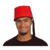 Fun Place Around The World Red Felt Fez W/Tassel 2 Fun Place Around The World Red Felt Fez W/Tassel