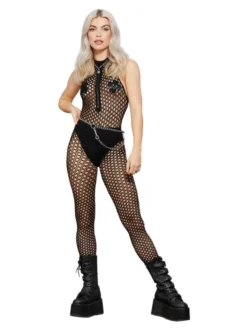 Fun Place Festivals Fever Sleeveless Zipped Body Stocking