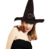 Fun Place Deluxe Witch Hat W/Buckle