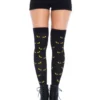 Fun Place Cosplay Spooky Eyes Printed Thigh High 1 Fun Place Cosplay Spooky Eyes Printed Thigh High