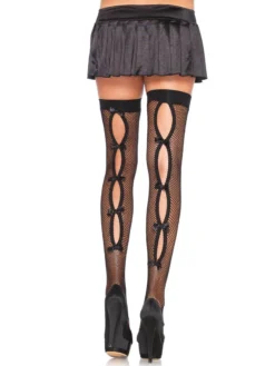 Fun Place Keyhole Backseam Thigh Highs