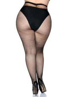 Fun Place Fishnet Pandyhose + Black