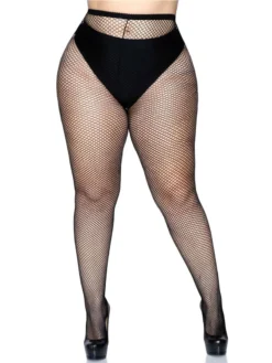 Fun Place Fishnet Pandyhose + Black