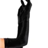 Fun Place Cosplay Velvet Opera Length Gloves