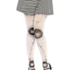 Fun Place Cosplay Cracked Doll Pantyhose