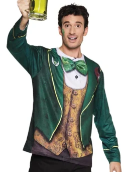 Fun Place Mens Irish Photo Realistic Shirt L St Patrick's Day