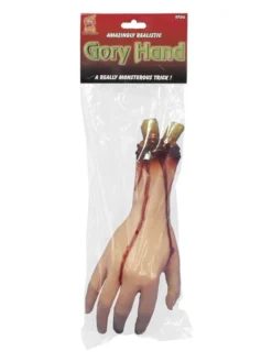 Fun Place Accessories Severed Gory Hand, Flesh