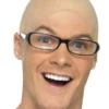 Fun Place Wigs & Hats Bald, Skin Head, Flesh