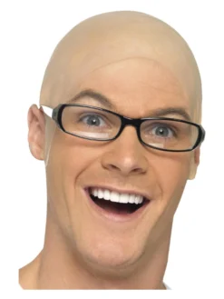 Fun Place Wigs & Hats Bald, Skin Head, Flesh