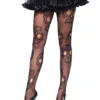 Fun Place Cosplay Sugar Skull Net Pantyhose 1 Fun Place Cosplay Sugar Skull Net Pantyhose