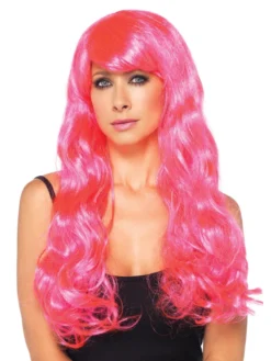 Fun Place Neon Star Long Wavy Wig Cosplay
