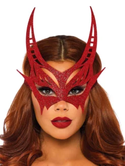 Fun Place Glitter Devil Mask Masks