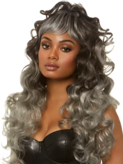 Fun Place Cosplay Long Curly Wispy Bang Wig