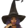 Fun Place Bewitched Velvet Witch Hat Wigs & Hats