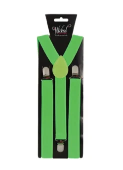 Fun Place St Patrick's Day Light Green Braces