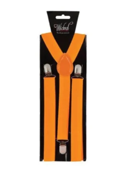 Fun Place Neon Orange Braces